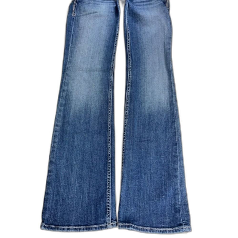 Y2K Ultra Low Rise Sweet Boot Big Star Jeans W/26R Blue 3033 LN - Picture 10 of 13
